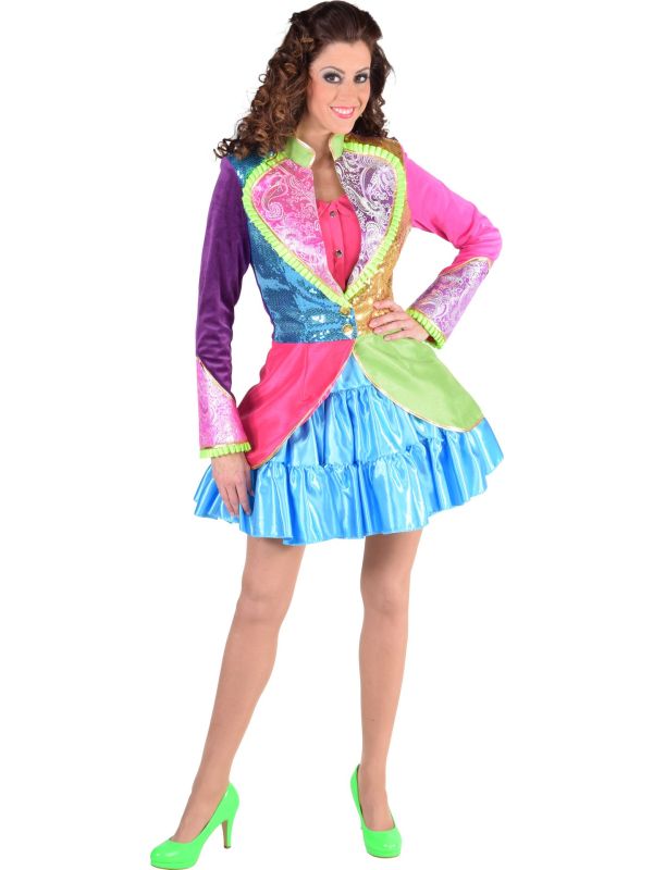 Kleurrijke carnaval mantel main product photo
