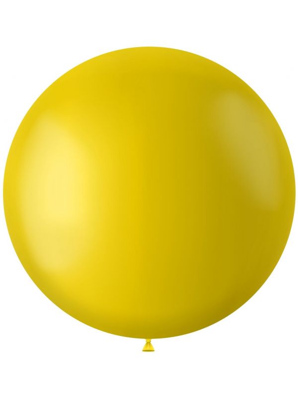 Knal gele ballon matte kleur