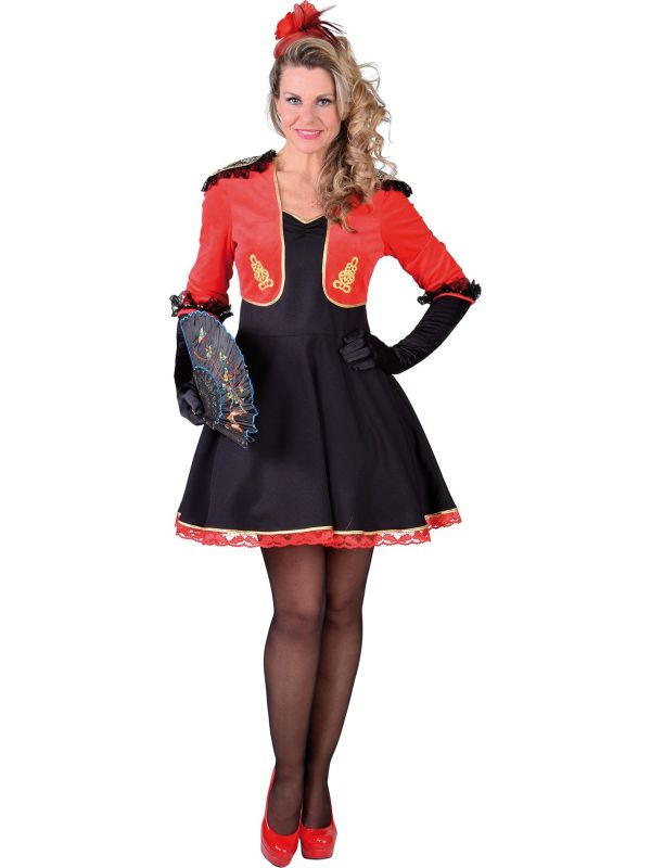 Korte carnavals jurk Spanje vrouwen main product photo