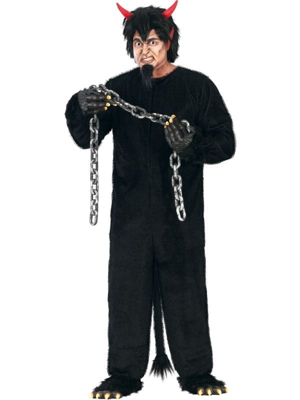 Krampus verkleedoutfit volwassenen main product photo
