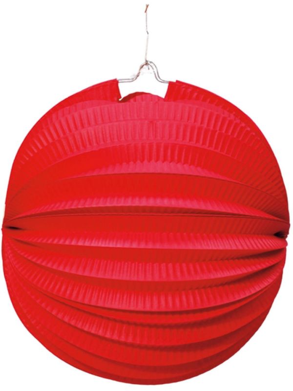 Lampion decoratie rood main product photo