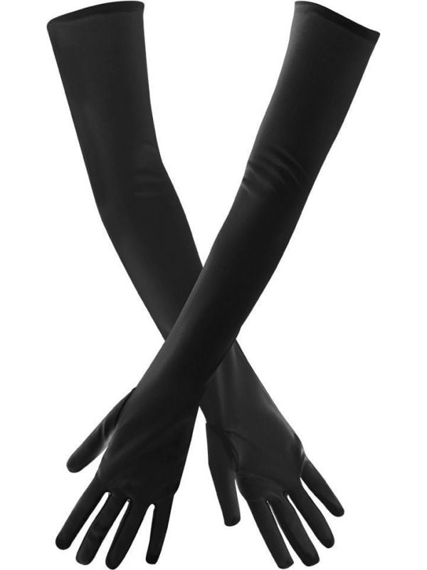 Lange handschoenen Los Angeles zwart