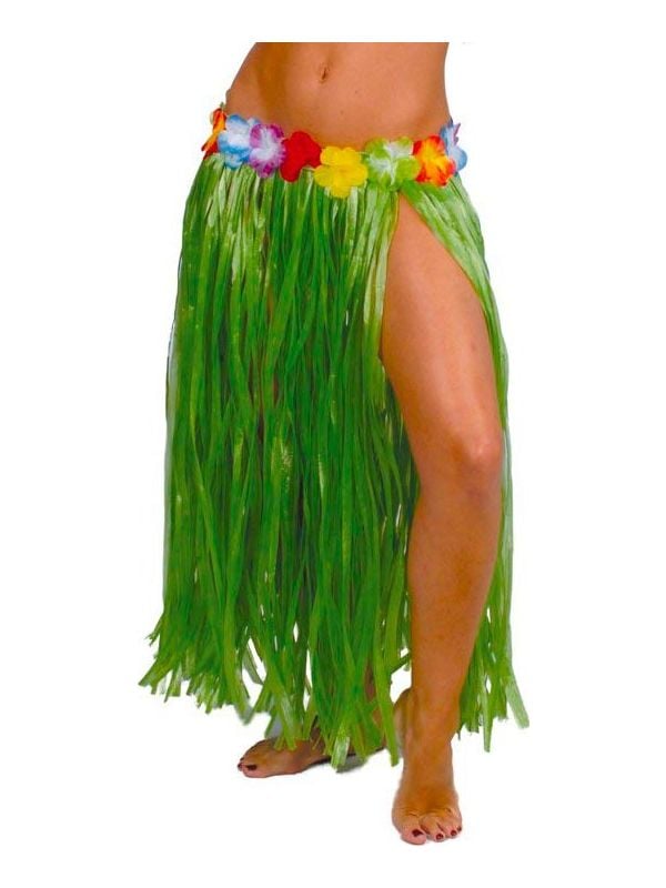 Lange Hawaii rok groen