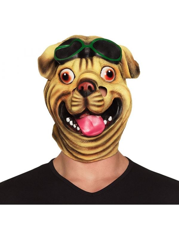 Latex bulldog masker