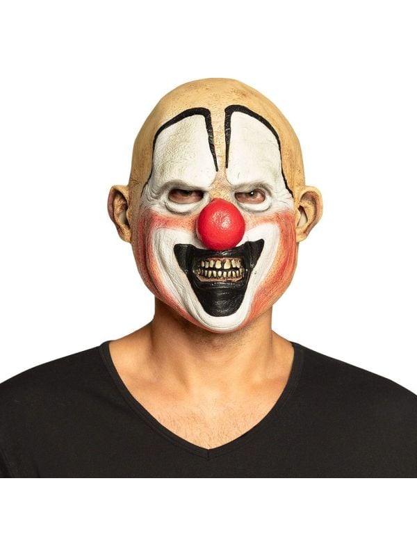 Latex enge clown masker