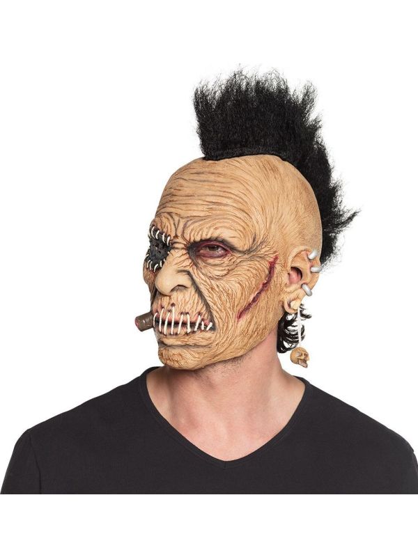 Latex zombie rocker masker main product photo