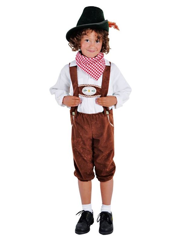 lederhosen jongens bruin main product photo