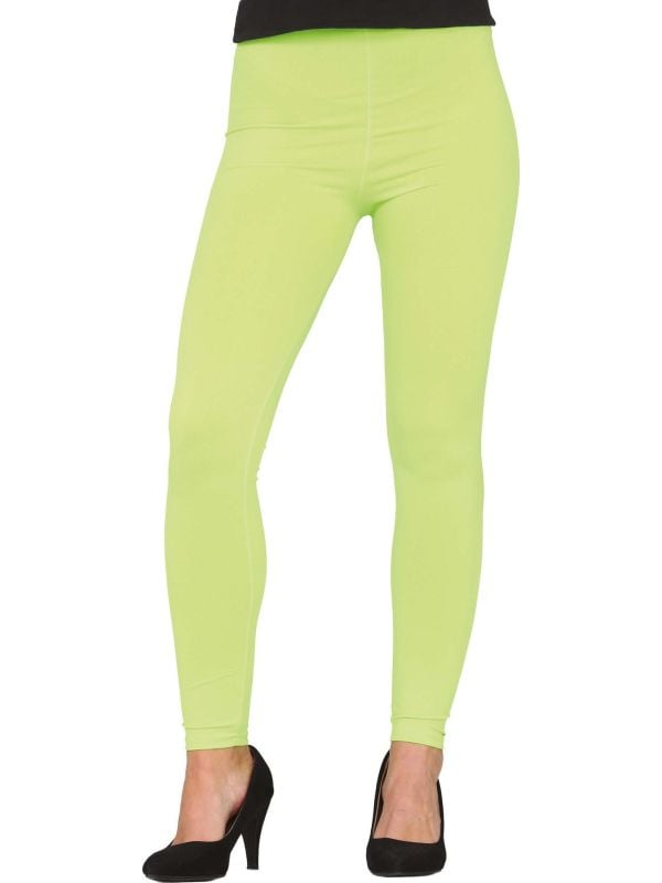 Legging neon groen dames