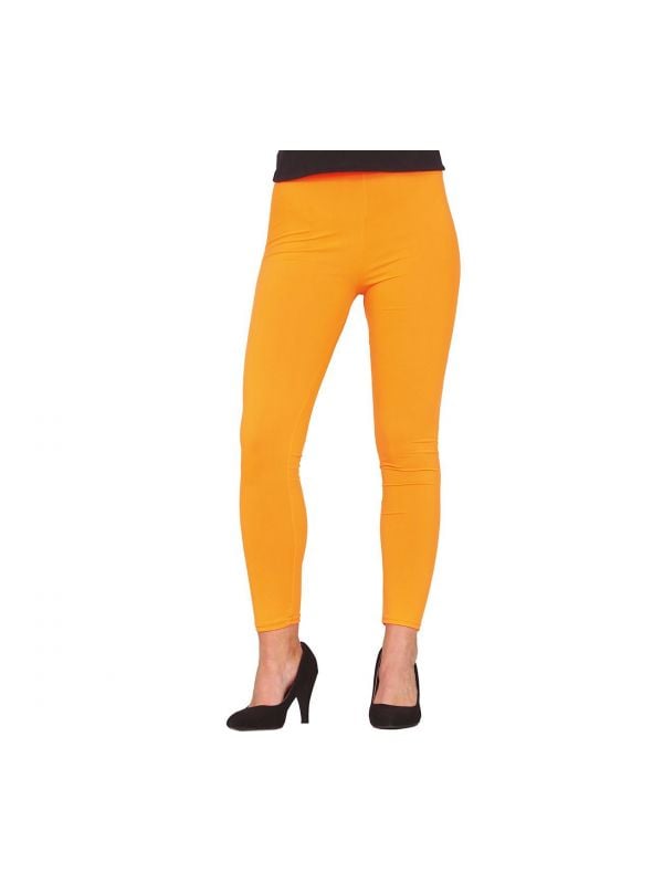 Legging neon oranje dames