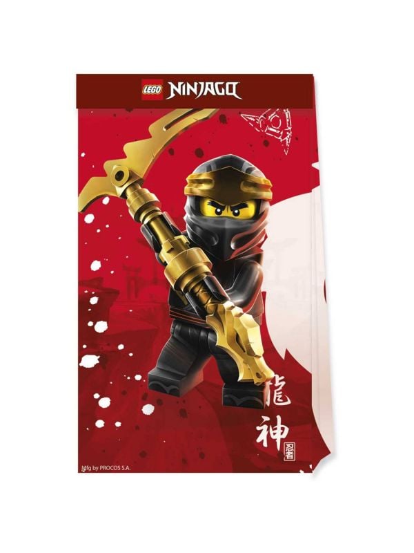 Lego ninjago uitdeelzakjes eco 4 stuks