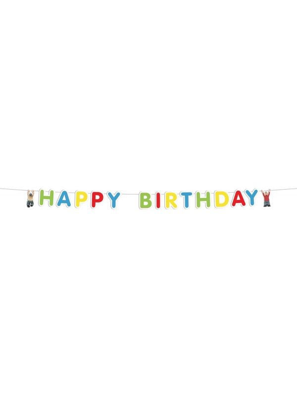 Letterslinger 'Happy Birthday' Buurman & Buurman 1.5mtr