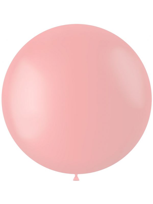 Licht roze ballon matte kleur