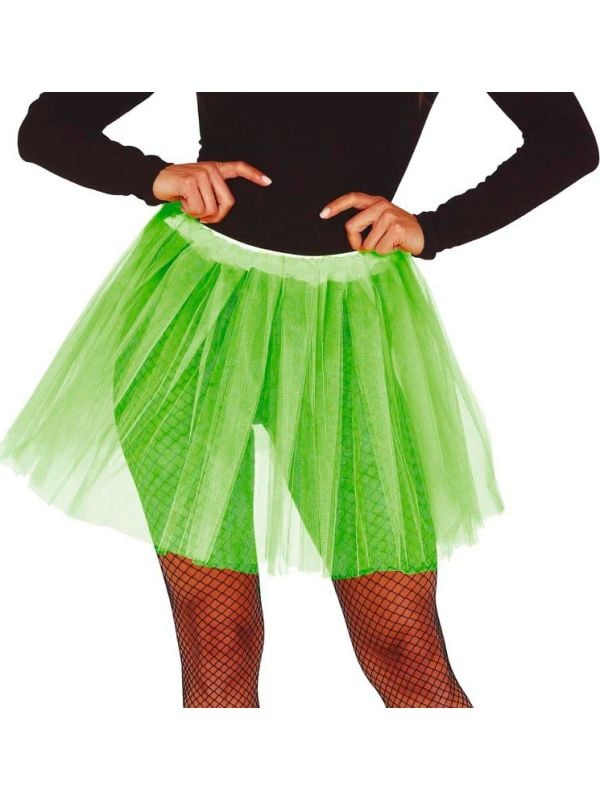 Lichtgroene tutu dames