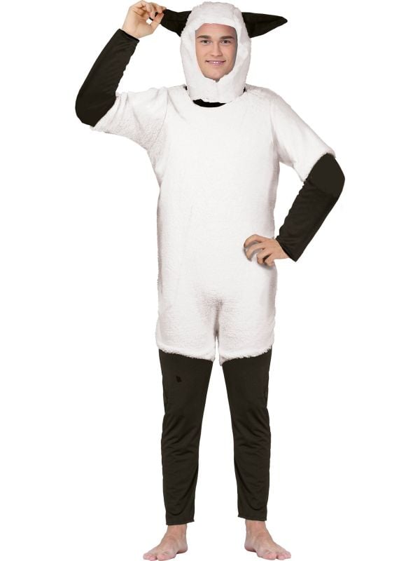 Lief schaap outfit volwassenen main product photo