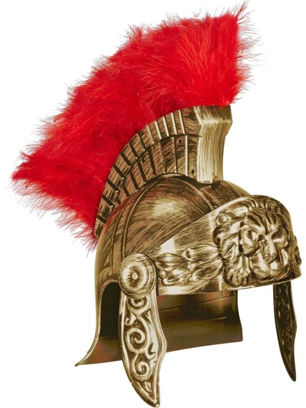 Luxe gouden centurion helm