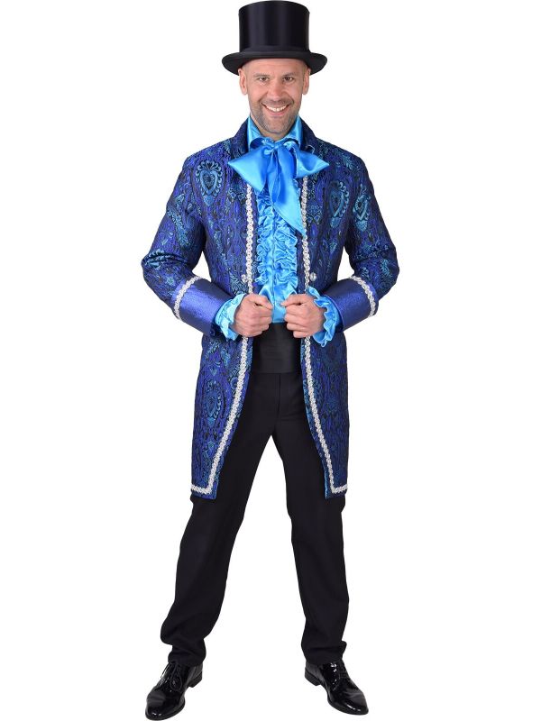 Luxe jas markies blauw mannen main product photo