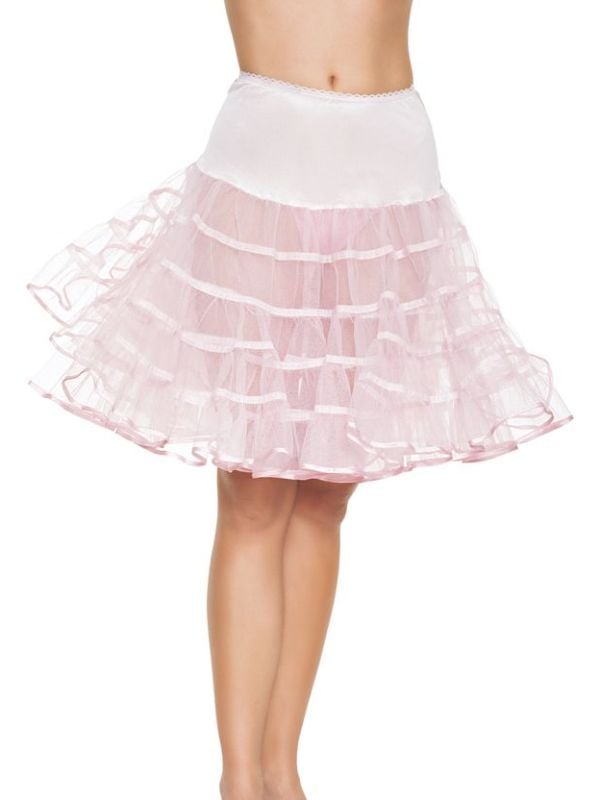 Luxe licht roze petticoat