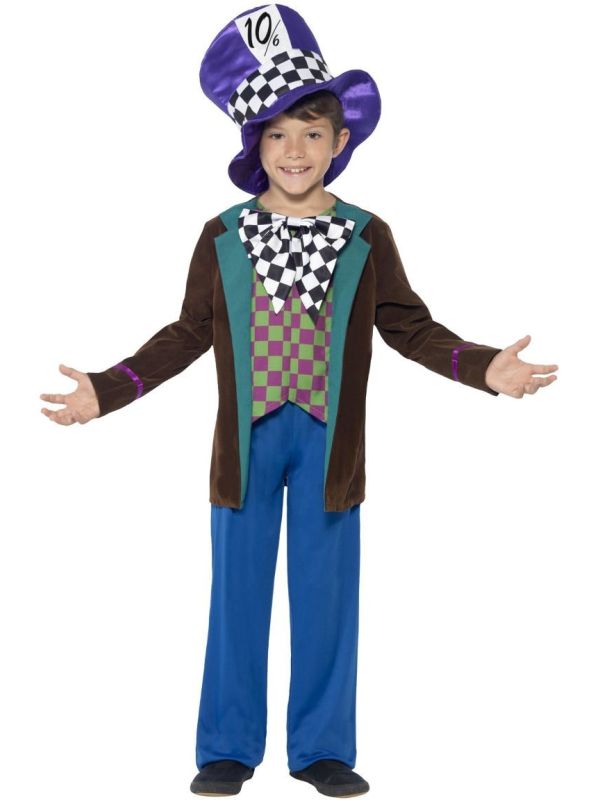Luxe mad hatter jongens outfit main product photo