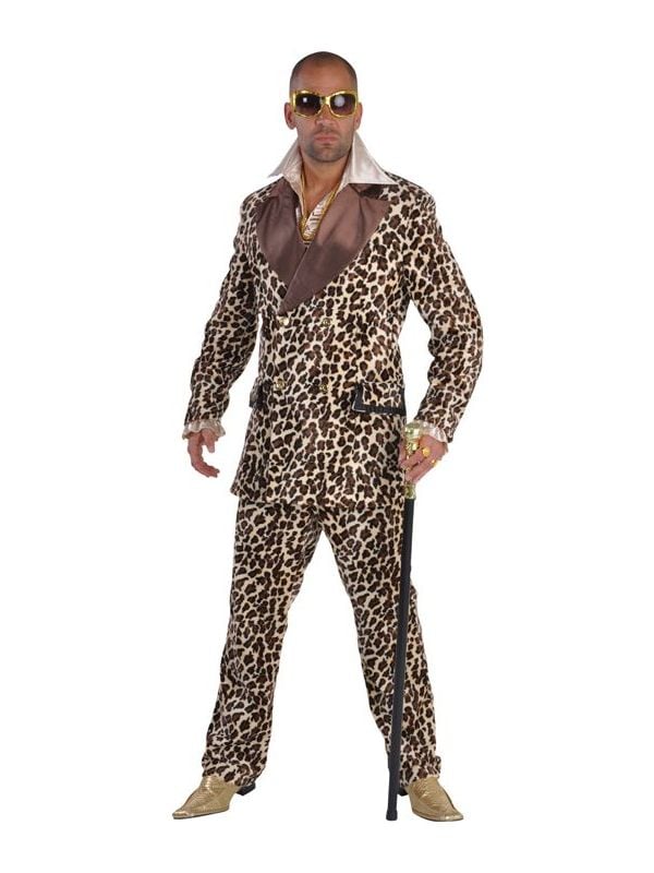 Luxe pimp pak tijgerprint mannen main product photo
