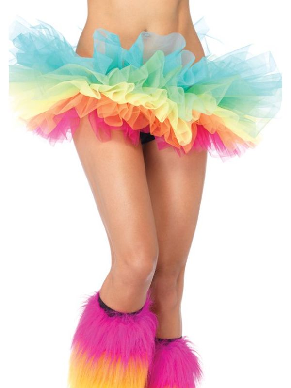 Luxe regenboog tutu main product photo