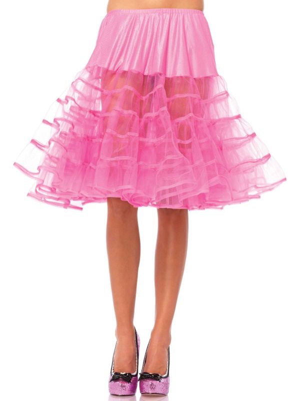 Luxe roze petticoat main product photo