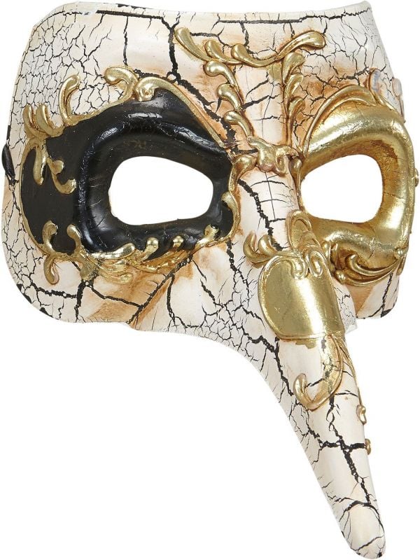 Luxe venetiaans nasone masker