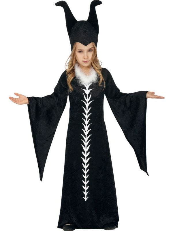 Maleficent jurkje zwart main product photo