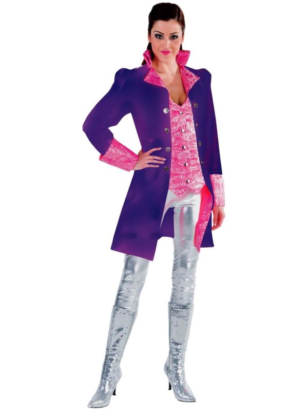 Markiezin jas paars vrouwen main product photo