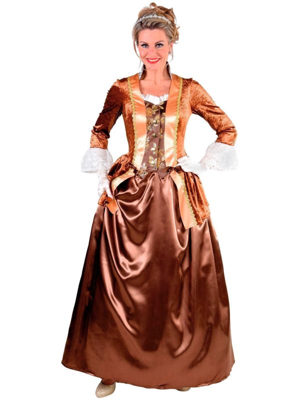 Markiezin jurk bruin vrouwen main product photo