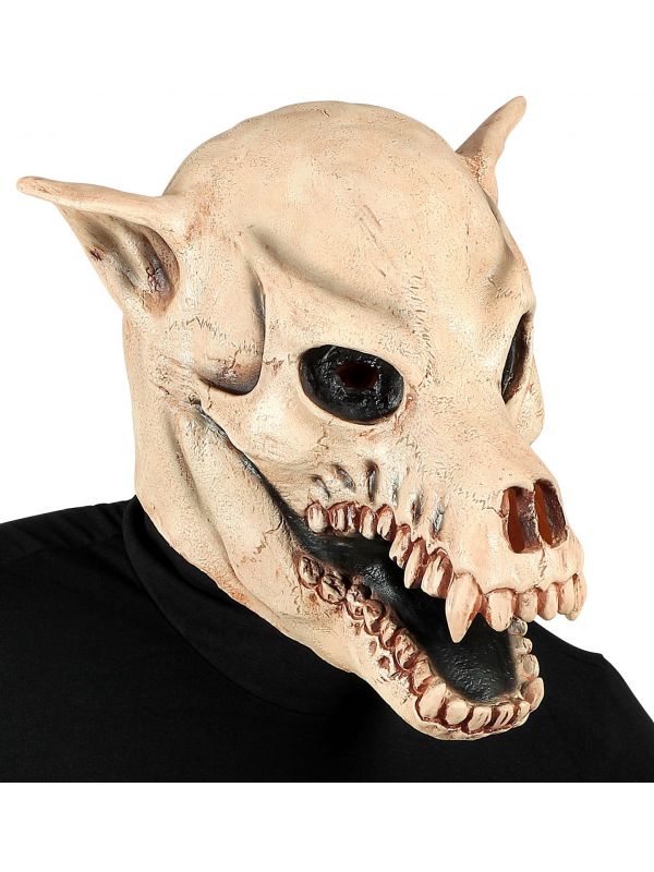 Masker honden schedel Halloween