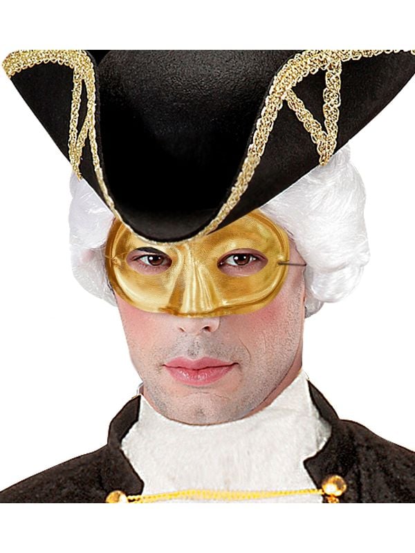 Maskerade masker goud