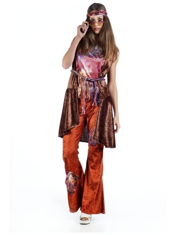 Meerkleurig hippie pak main product photo
