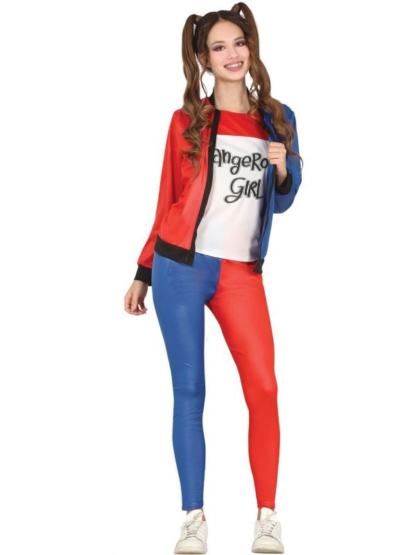 Meisje Harley Quinn outfit