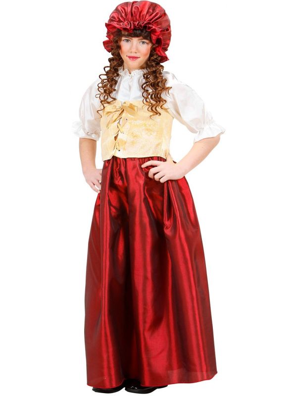Meisjes Middeleeuwse jurk