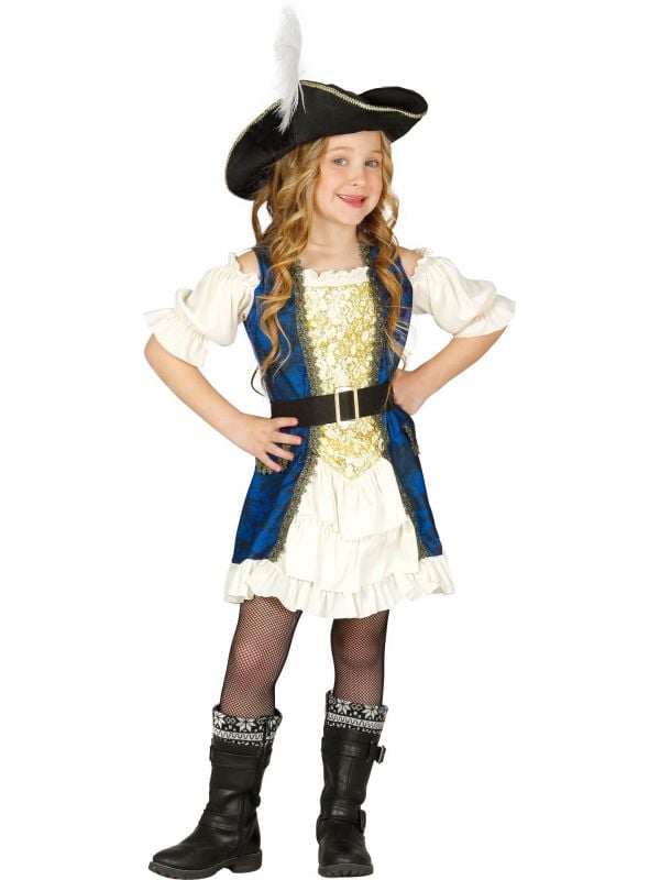 Meisjes piraat jurkje