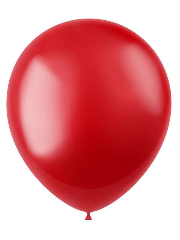 Metallic ballonnen rood