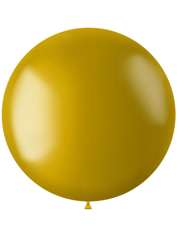 Metallic XL ballon goud main product photo