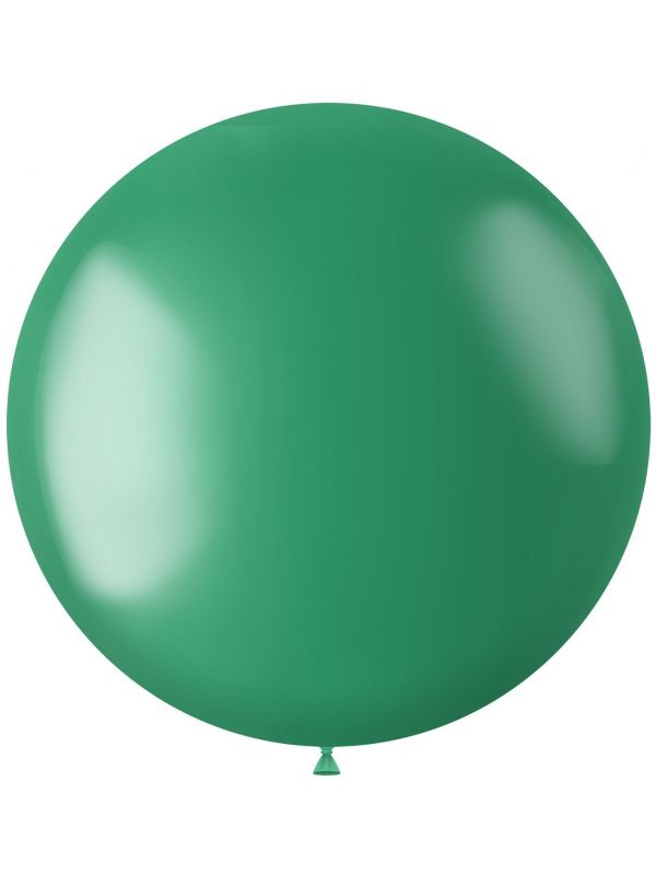 Metallic XL ballon groen