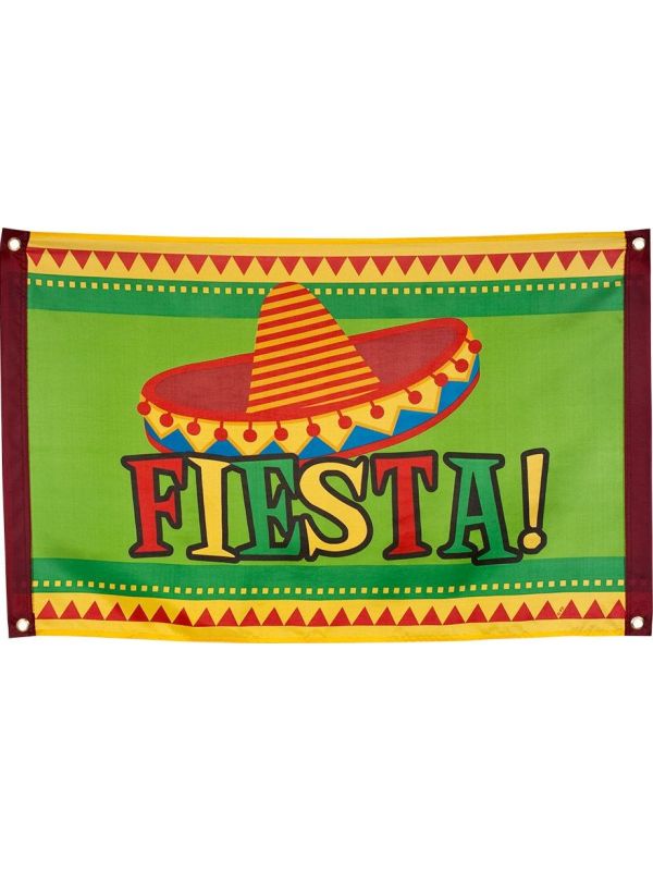 Mexicaans thema vlag fiesta