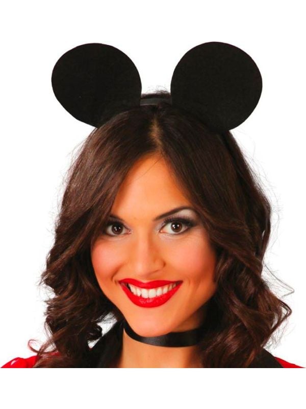 Mickey mouse oren zwart