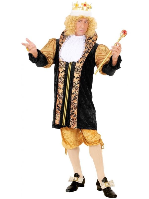 Middeleeuws kostuum koning