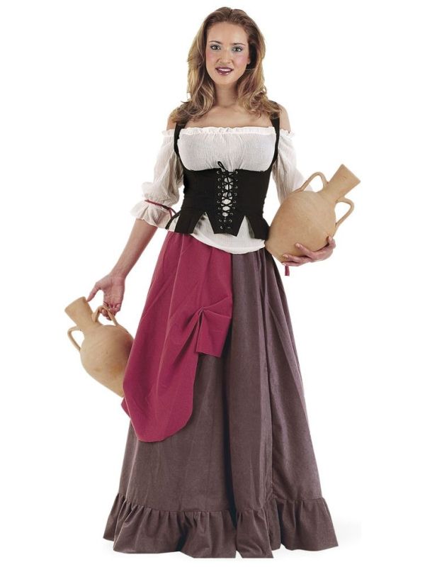 Middeleeuwse herbergier jurk main product photo