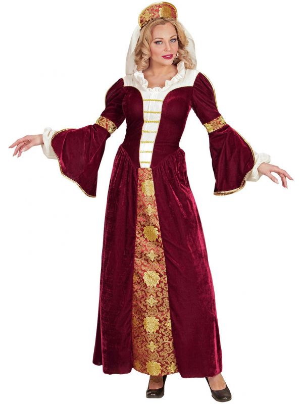 Middeleeuwse koningin kleding