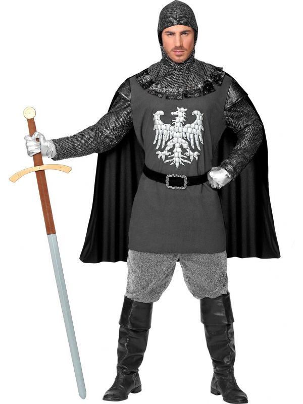 Middeleeuwse ridder Tristan pak mannen