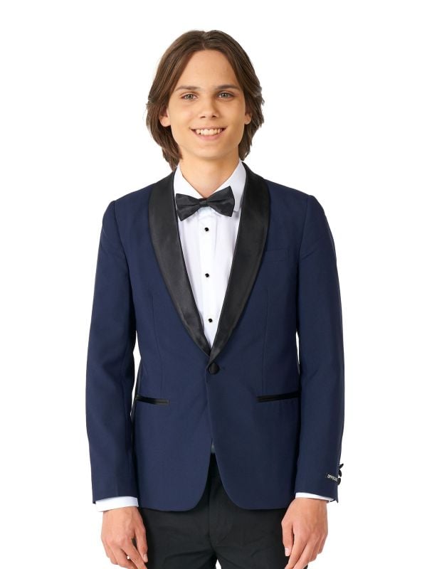 Midnight Blue Tuxedos Tiener Jongens Opposuits