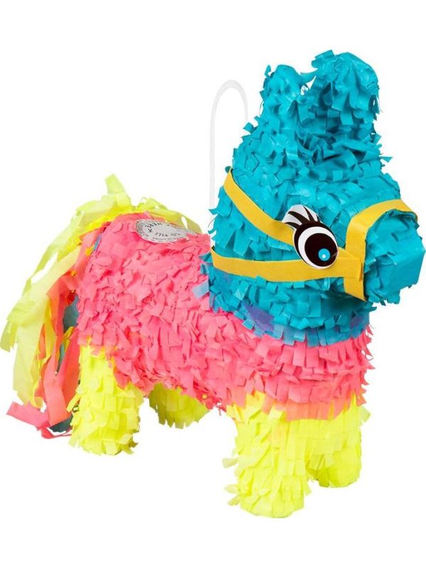 Mini piñata kleurige ezel