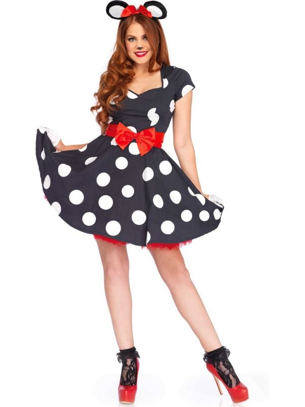 Minnie Mouse jurk dames