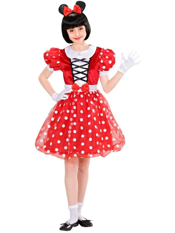 Minnie mouse jurkje meisjes