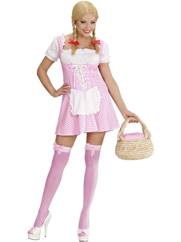 Miss Muffet outfit roze
