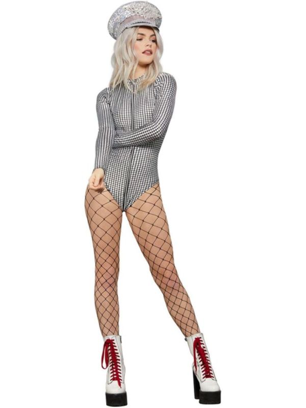 Miss Whiplash Disco Pak Dames Zilver main product photo